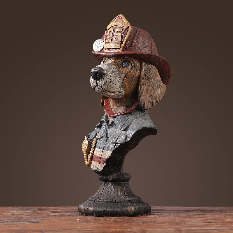 Статуэтка джентльмена леди собаки украшения для дома и офиса стильное украшение