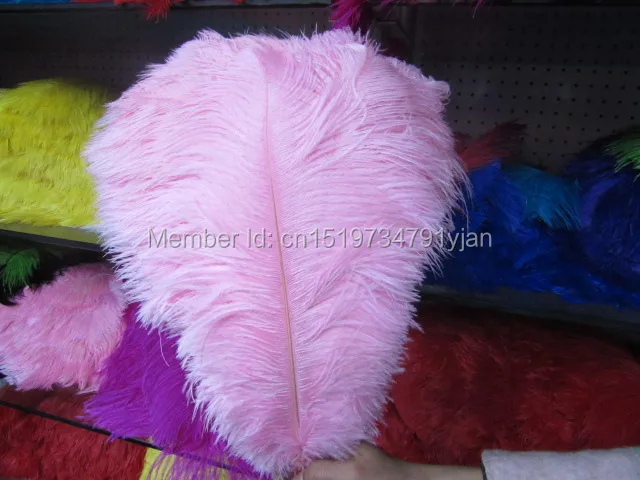 Бесплатная доставка! Оптовая продажа 10 шт. натуральные страусиные перья 35 40
