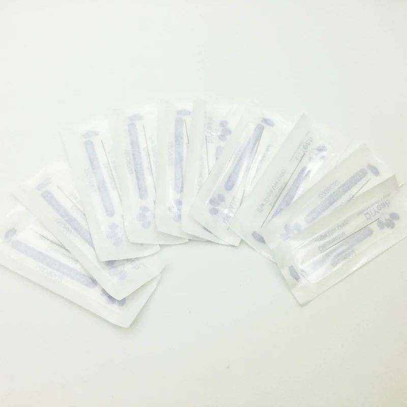 100 шт. одноразовые стерилизуемые профессиональные иглы для тату 1R аппарат в виде