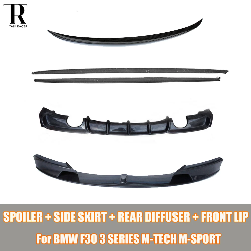Боди в стиле MP из углеродного волокна для BMW F30 F31 320 328 330 340 M посылка 12 19 передняя