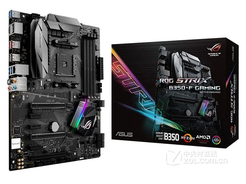 Новинка игровая материнская плата ASUS ROG STRIX розетка AM4 DDR4 USB3.0 SATA3 64 ГБ Настольная