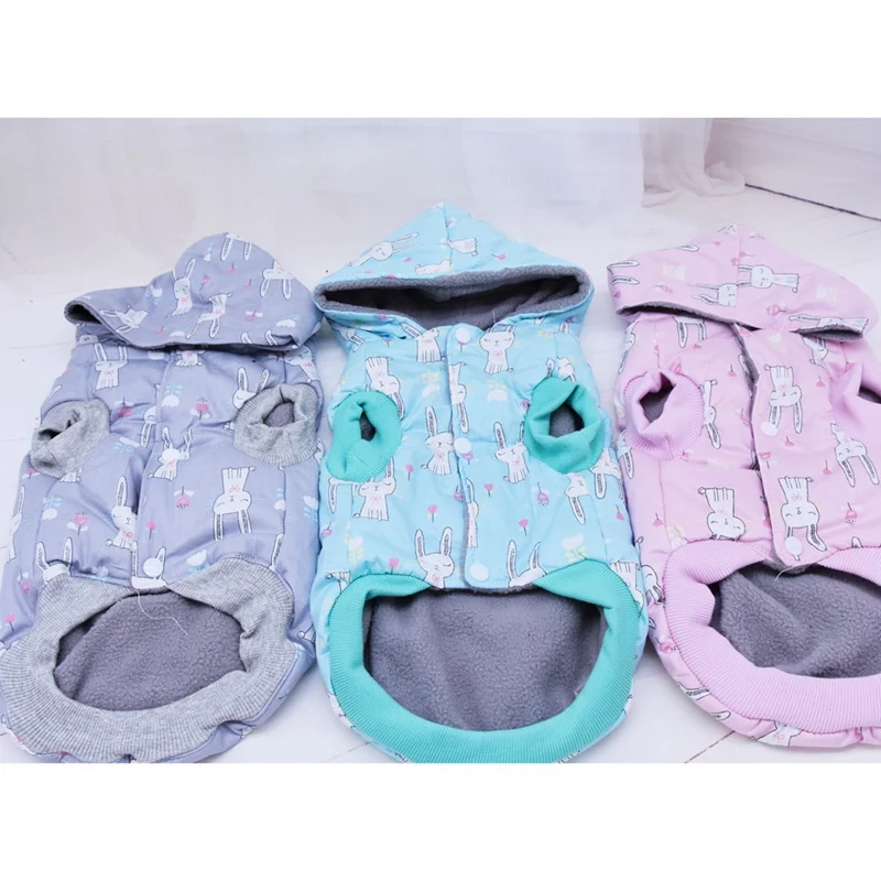 Pet Dog Clothes Sweaters Fashionable Hooded Sports Leisure Hoody Jumper Puppy Dogs Jacket Coat Cotton Padded | Дом и сад