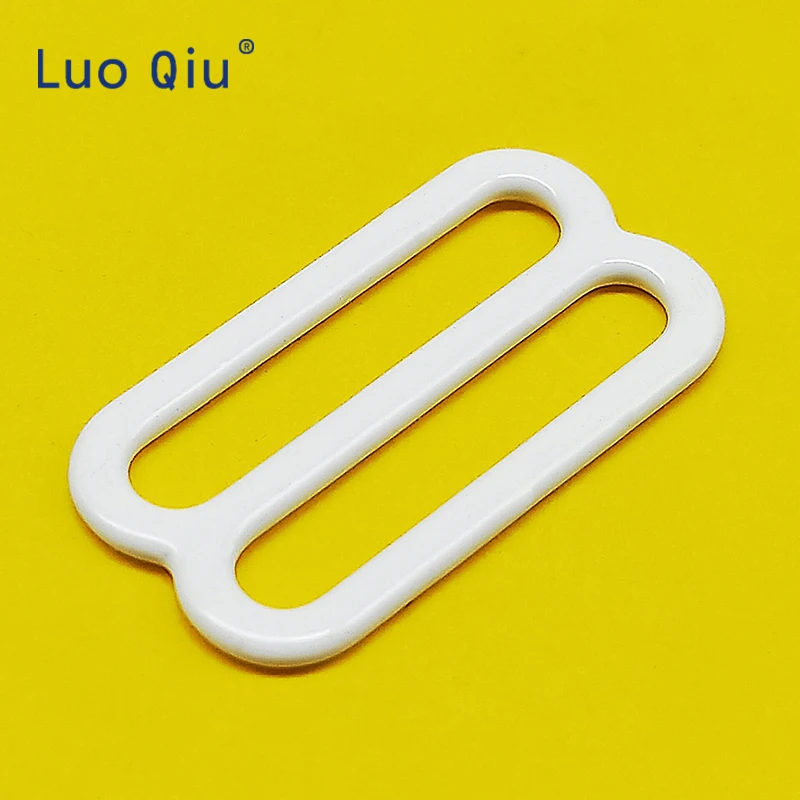 Белый бюстгальтер Luo Qiu (18 шт./лот) 25 мм с регулируемыми застежками 8 бюстгальтеров