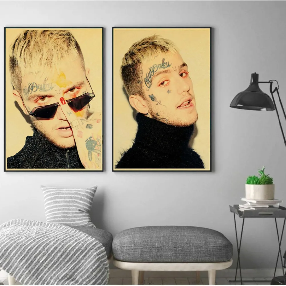 Lil открытый Рэппер красивый мальчик плакаты и принты холст картина настенные
