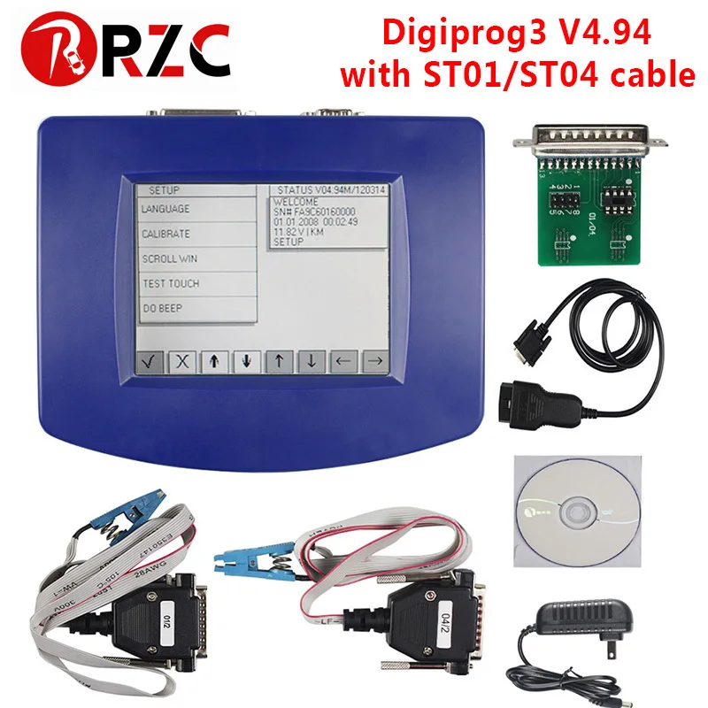 Digiprog 3 v4.94 OBD III Диагностический кабель для автомобиля и инструмент коррекции