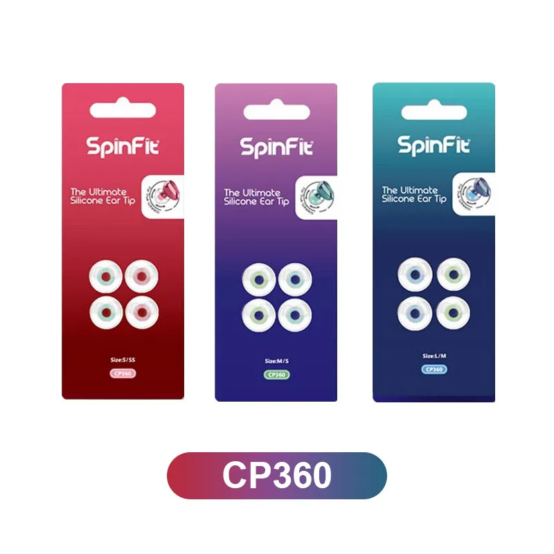 DUNU SpinFit CP360 силиконовые насадки для наушников из пеноматериала настоящих