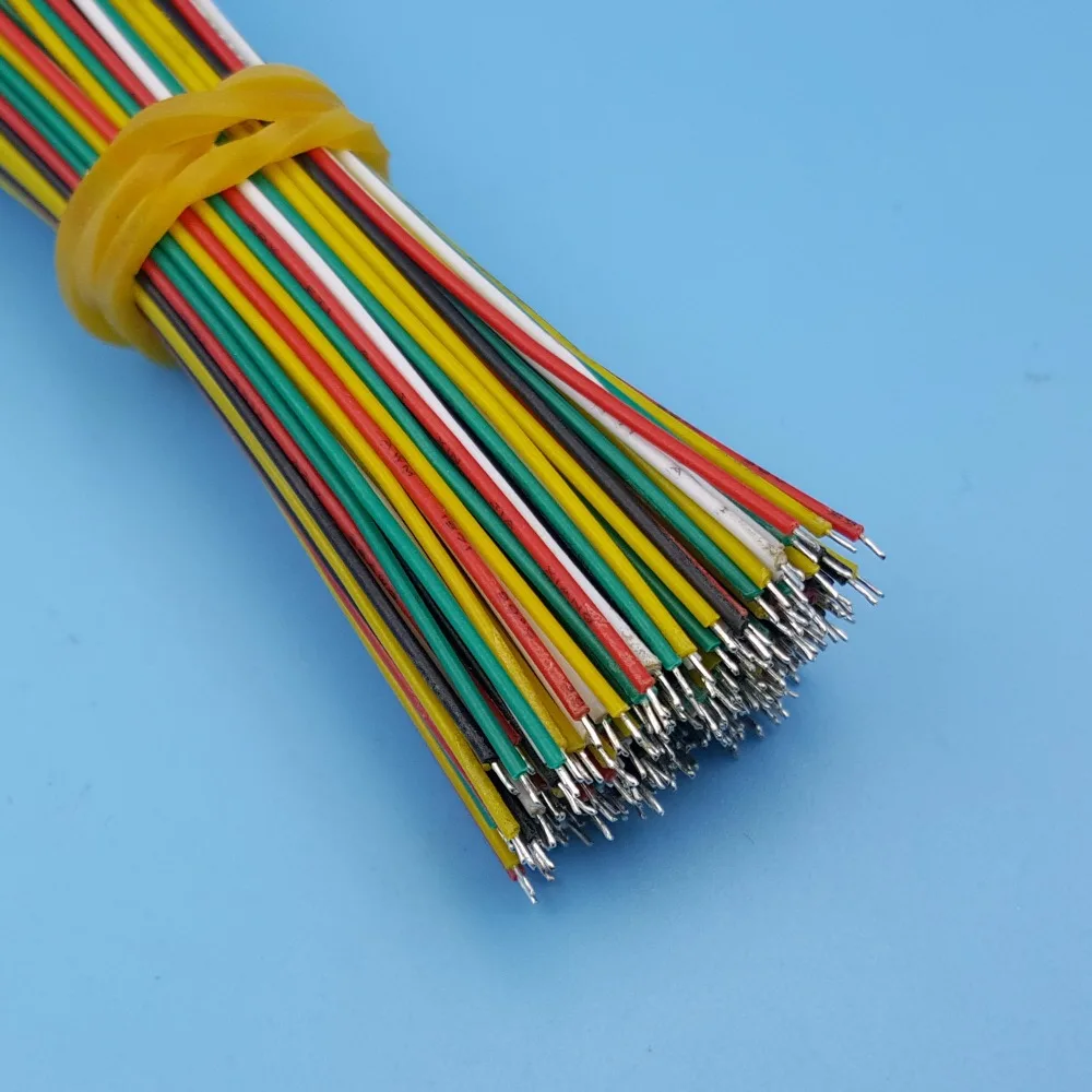 50 комплектов 5Pin Micro JST шаг 1 25 мм Одна Головка 15 см 28AWG провод к разъему