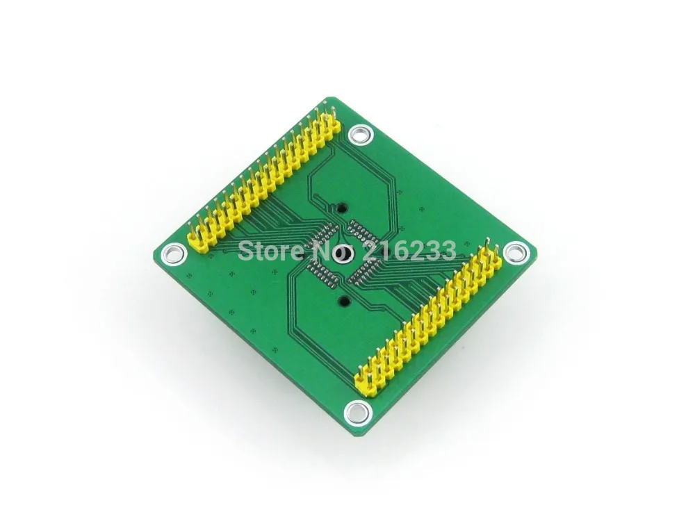

QFN-64B-0.5-01 QFN64 MLF64 Enplas IC Test Socket Programming Adapter 0.5mm Pitch with PCB Pin Header
