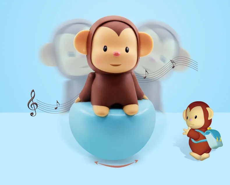 Smoby Младенческая игрушка-неваляшка детская игрушка-погремушка для раннего образования обучающая игрушка лягушка подарок на день рождения