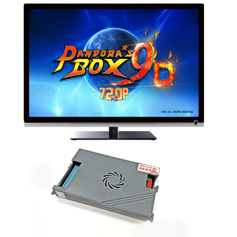 2 игрока DIY аркадная консоль комплект Pandora Box 9D 2222 в 1 игровая доска 5Pin джойстик 5V