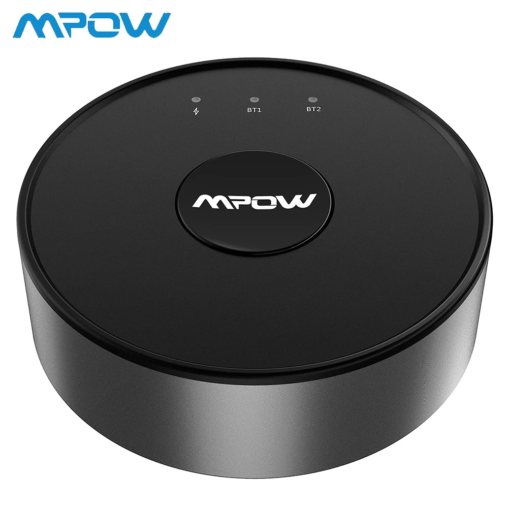 Mpow Bluetooth 5 0 передатчик aptX LL беспроводной аудио адаптер 50ft/15m длинный Диапазон