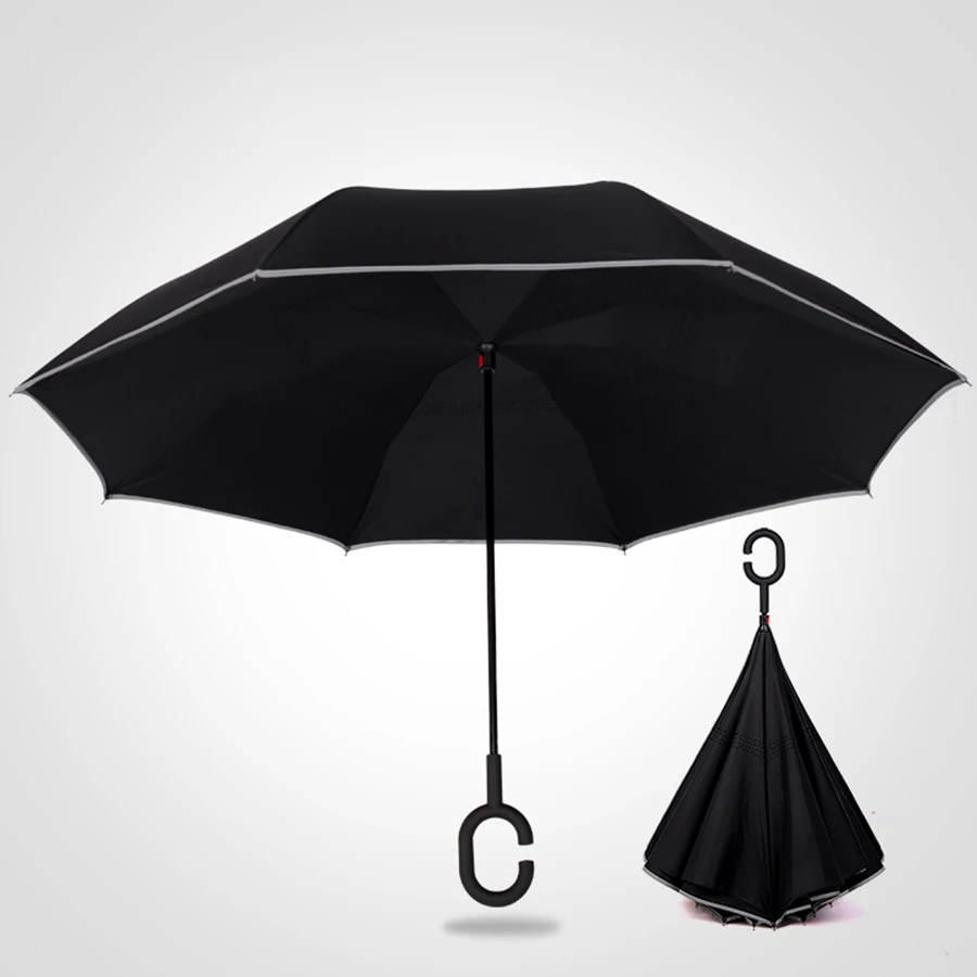 Двухслойный Зонт с защитой от дождя и солнца для сада автомобиля 50KO031 | Дом сад