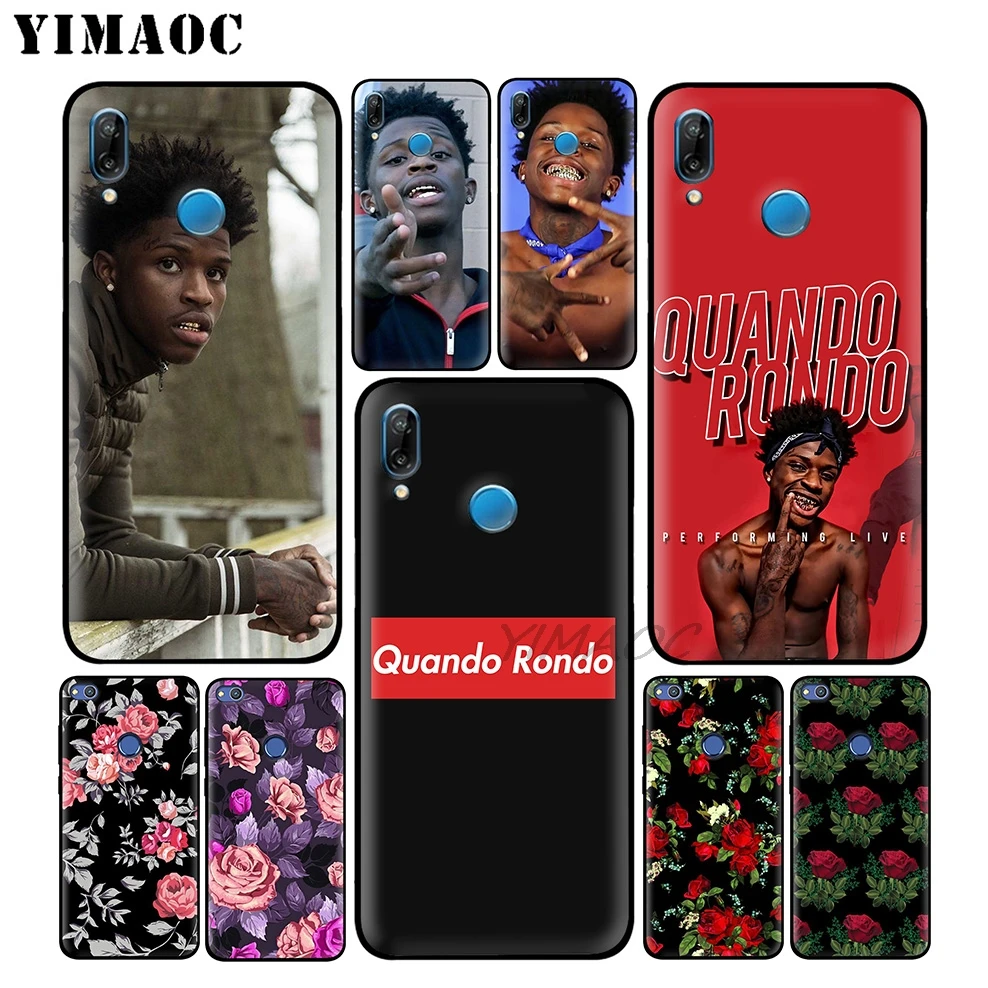 YIMAOC Quando Rondo Rapper Soft Case for Huawei Honor Mate 20 9X Note 10 Pro 8X 8 6A 7A 7X 7C Y9 Y7 Y6 Prime 2018 2017 View |