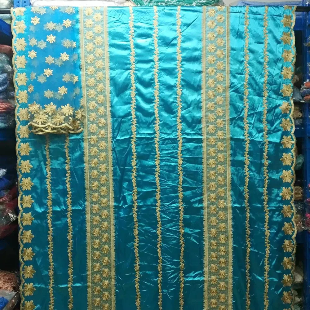 Африканская ткань Африканский Базен кружевная высокое качество 2018 риче 5