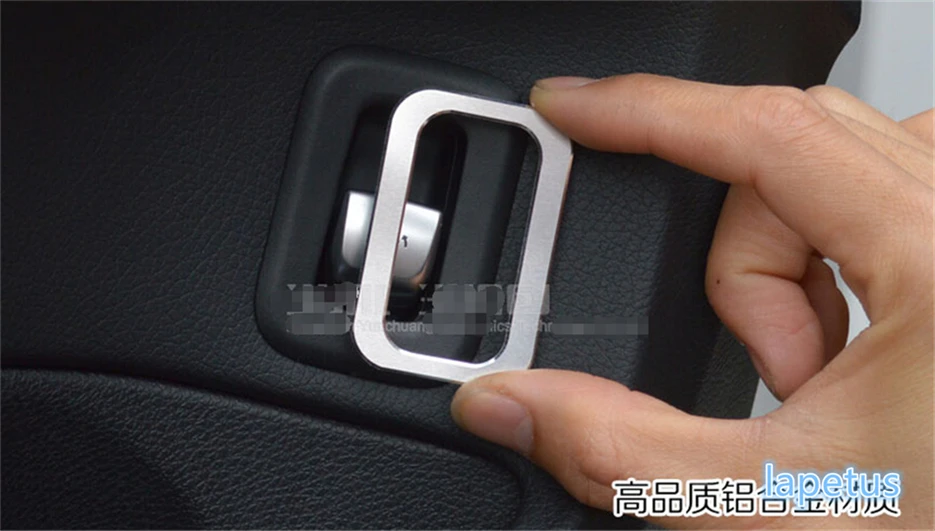 Lapetus Rear Door Trunk Tailgate Switch Decoration Frame Cover Trim 1 Piece Fit For Mercedes-Benz C Class W205 2014 - 2018 Metal |