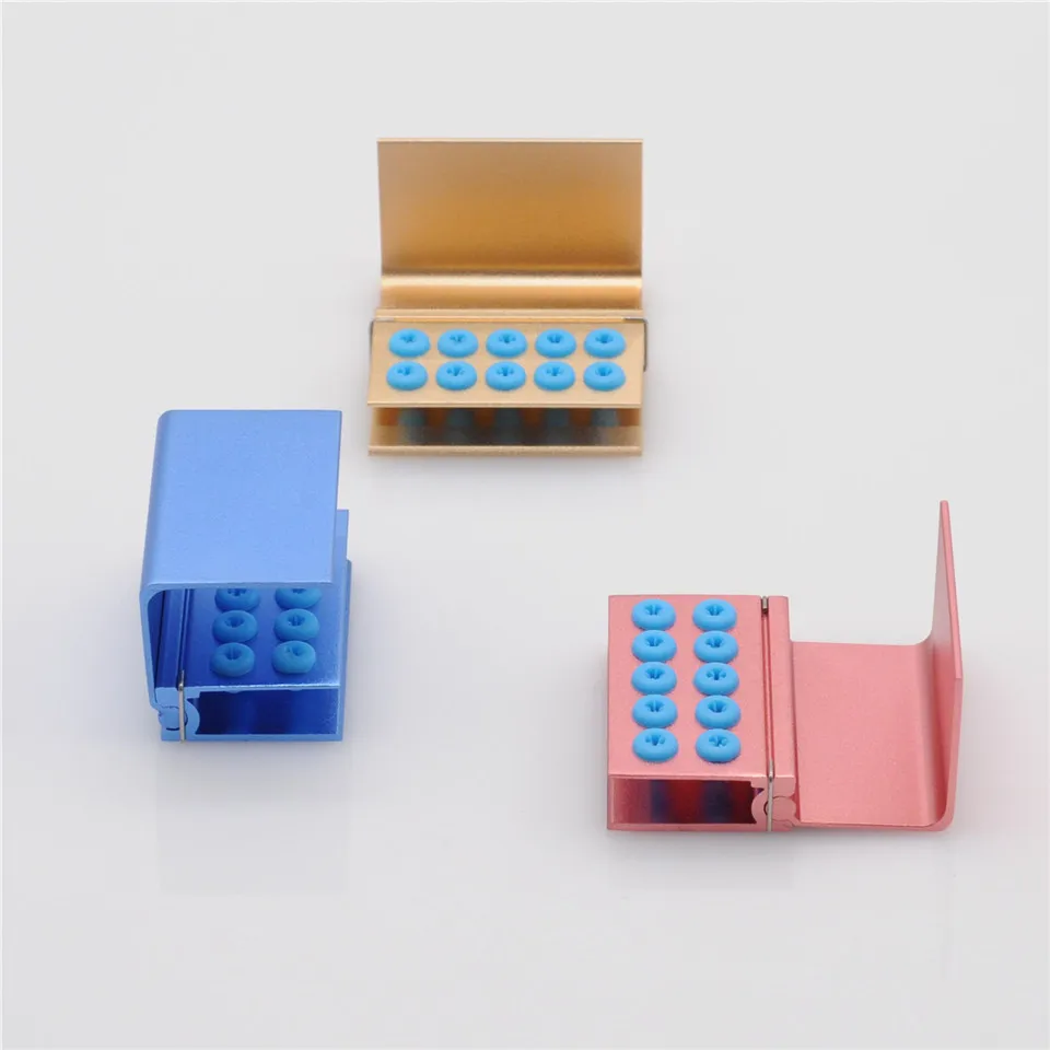 Lab товара 10 отверстий FG RA Бур чехол дезинфекционный автоклав держатель блока для