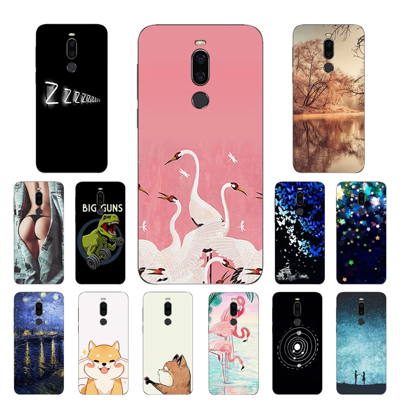 Coque for Meizu X8 Phone Case 6.2 inch X 8 Cover Transparent Silicone Soft BIG GUN Printing TPU Protection Shell |