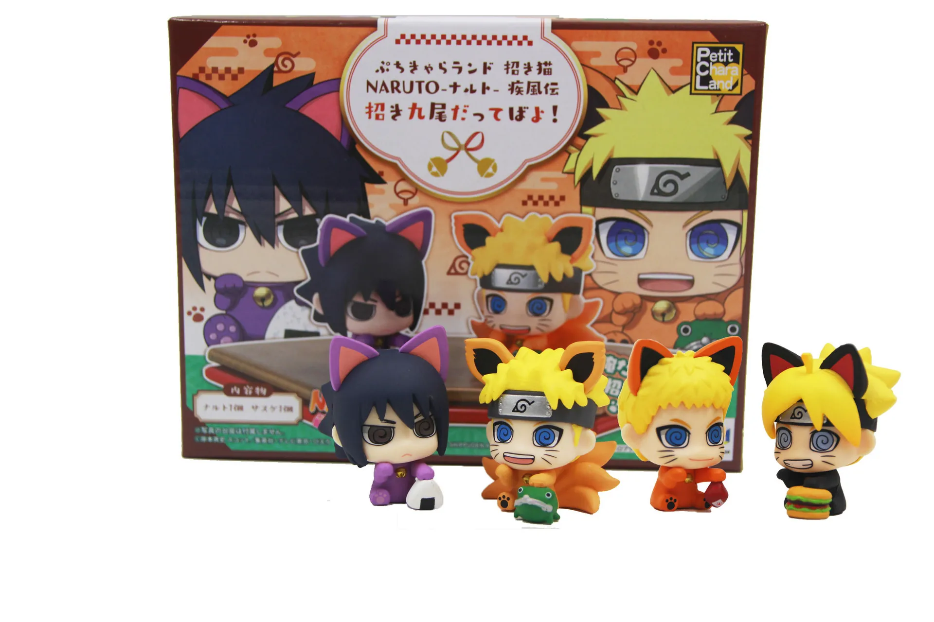 Аниме Uzumaki Naruto Boruto Uchiha Sasuke милый Косплей Фортуна кошка Коллекционная Фигурка