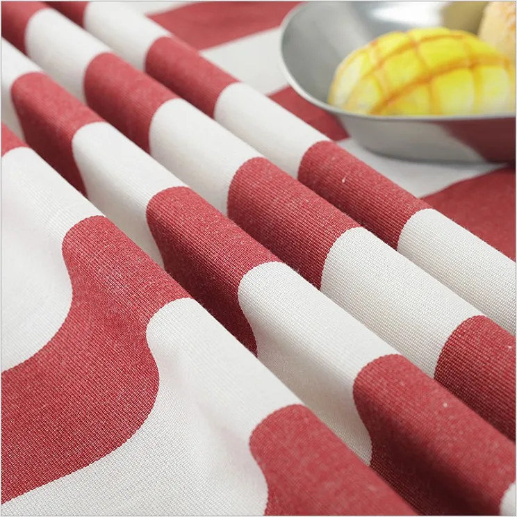 Скатерть из хлопка и льна для гостиной домашнее покрытие стола скатерти