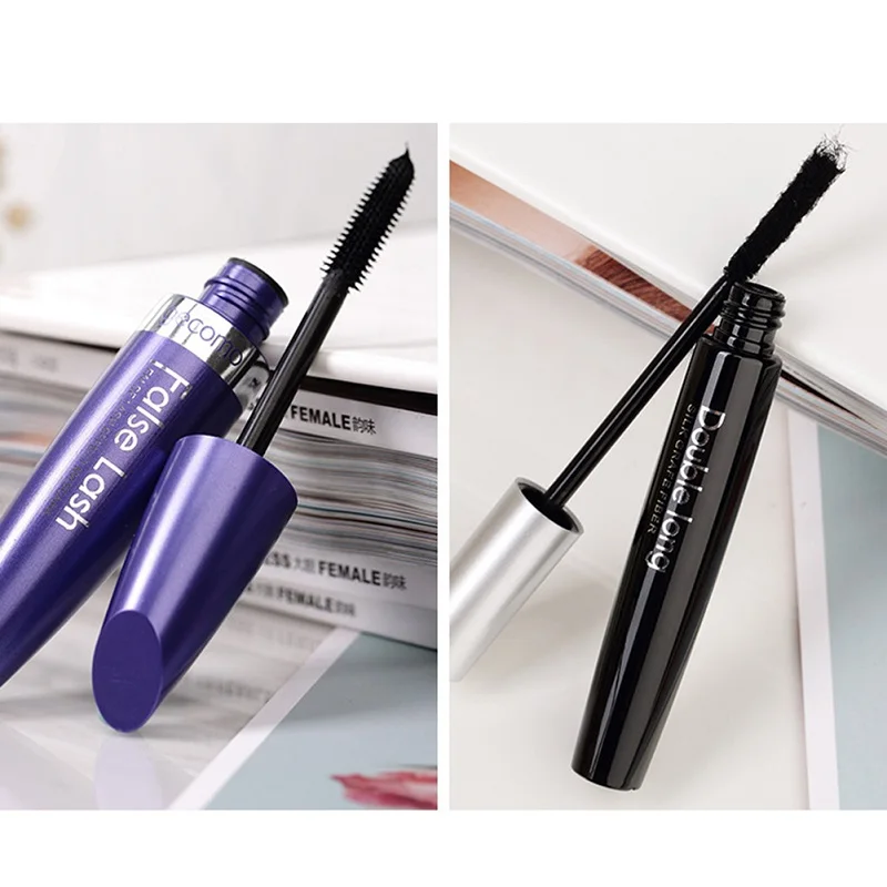 Ресницы накладные с тушью для ресниц набор водостойких 4D макияжа глаз увеличение