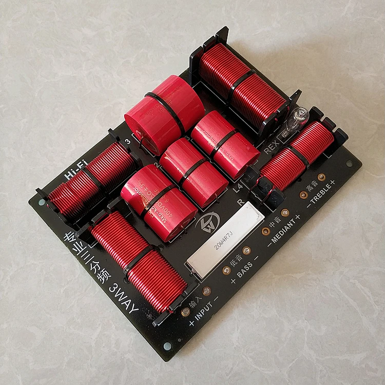GHXAMP 400 Вт 3 Way кроссовер Hifi твитер Midange НЧ-динамик Динамик кроссовер 1250 H/5000 Гц с Пронзительный защита Купальный костюм из 1 шт