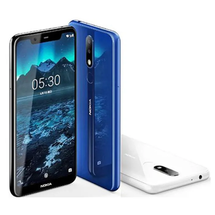 Разблокированный Оригинальный сотовый телефон Nokia X5 Распознавание отпечатков