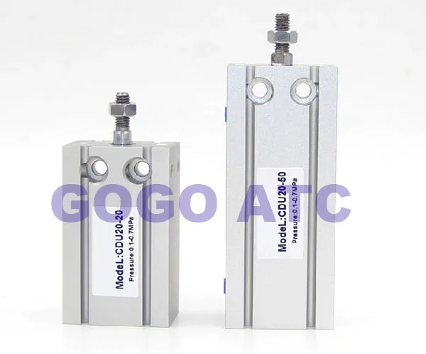 Высококачественные мини-цилиндры для крепления 32 мм диаметр 70 ход CDU32-70D двойного