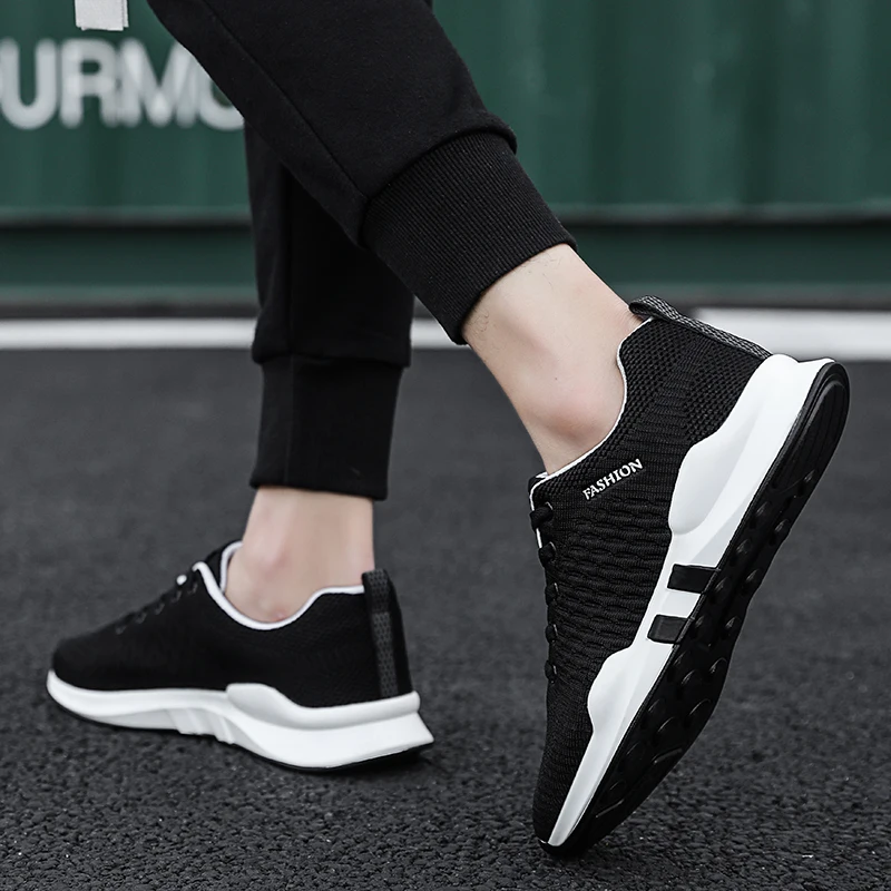 Новые кроссовки дышащие мужские уличные спортивные Zapatillas Спортивная обувь