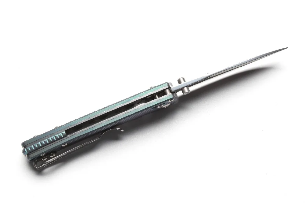 DICORIA OEM BM 485 titanium Damasteel оси складной нож Медь шайба охота кемпинг карман Открытый