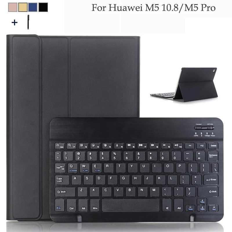 Оригинальный чехол с клавиатурой для huawei MediaPad M5 10 8 CMR W09 AL09 съемный кожаный Pro