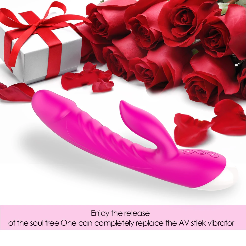 Rabbit Dual Vibrator Female Masturbator 10 Speed G Spot Vaginal Clitoris Body Massage Stimulator Erotic Adult Sex Toys For Women | Красота и