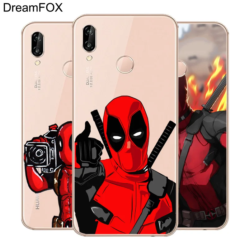 DREAMFOX N013 фильма Дэдпул рубашки симпатичные из мягкого ТПУ силиконовый чехол для