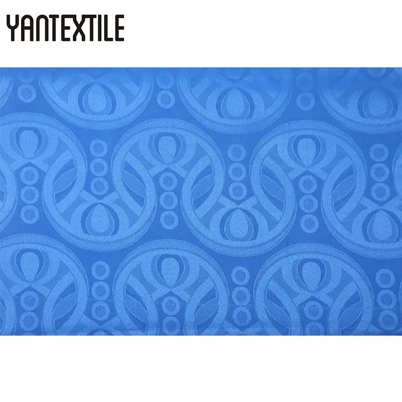 YANTEXTILE голубой цвет Getzner 10 метров Австрия качество парча в Гвинейском стиле ткань Африканская кружевная ткань с вечерние цветные ткани