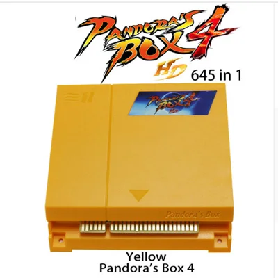 Новейшая заводская цена Pandora Box 4 аркады board.645 в 1 мульти аркадная игра доска - Цвет: Pandora Box  4