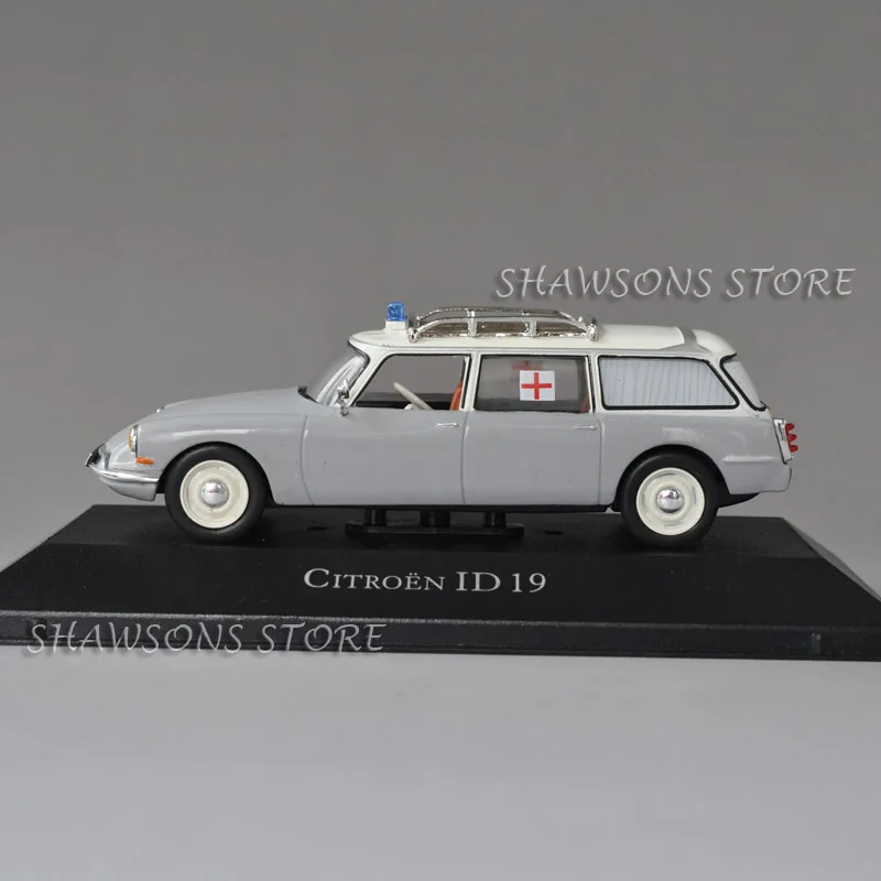 Коллекция литых под давлением моделей автомобилей скорой помощи Atlas 1:43 Citroen ID 19| |