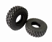 100mm 2pcs rubber tirestyre for tamiya rc trucks 114 scale rc actros dakar rally off road tractor trailer truck
