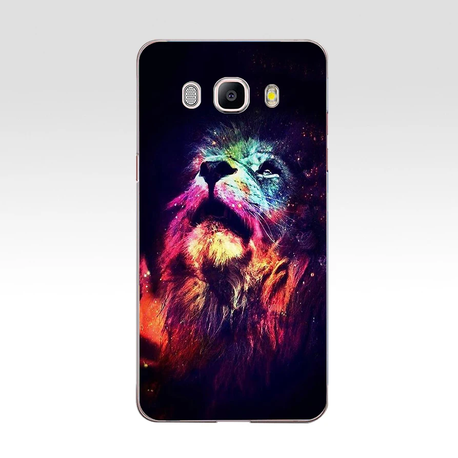 149 ZX лев тигр дизайн мягкий кейс из силикона и ТПУ для Samsung Galaxy j3 J5 J7 2016 2017 чехол