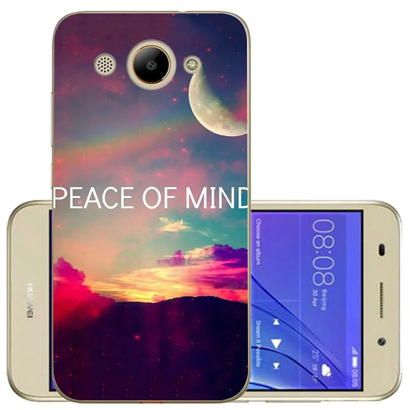 Для huawei Y3 чехол мягкий силиконовый huawei Y3 прозрачная задняя крышка 5,0 ''TPU Y 3 защитный чехол на телефон