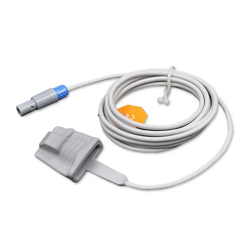 Датчик Compatibe для Mindray Spo2 датчик MEC1000/PM7000/8000/9000 взрослых зонд Sofftip end использования в