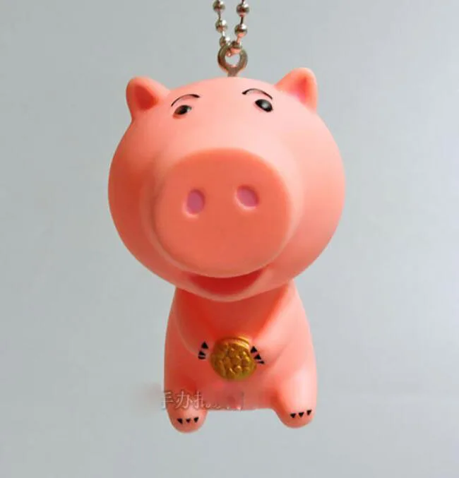8 Toy Story 4 Mini Action Figure Toy Story Buzz Lightyear Woody Jessie Hamm Pig Bear Mochila Dinosaur Alien Toy Story Figure - Цвет: 8