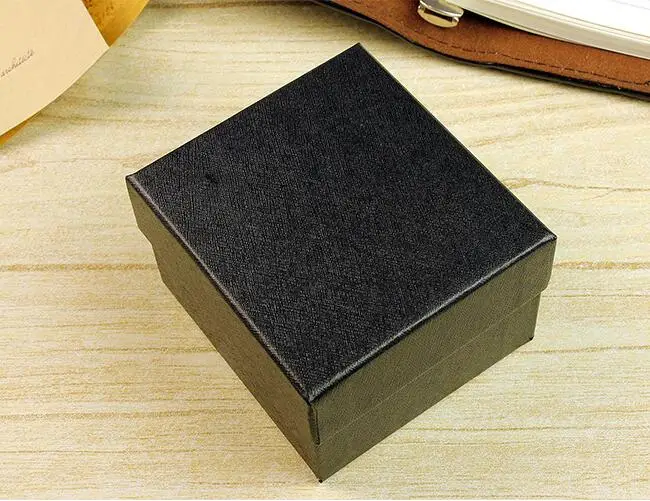 only box Модные часы из искусственной кожи для мужчин и женщин, роскошные брендовые Аналоговые Бизнес Кварцевые часы из нержавеющей стали, мужские часы - Цвет: only box