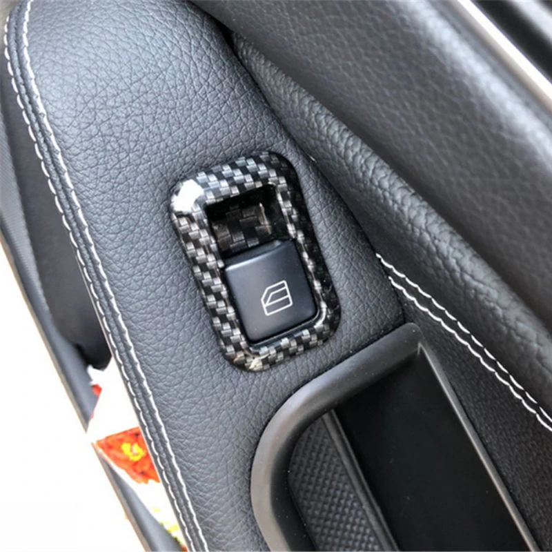 W176 Window Switch Cover W204 W212 ABS Plastic Black For Benz A B C E G GLE Panel | Автомобили и мотоциклы