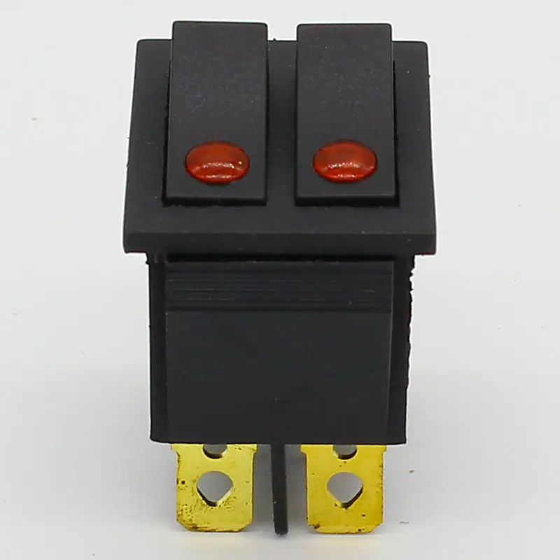 1 шт. кулисный переключатель с ремнем кошачий глаз Двухкнопочный двойной