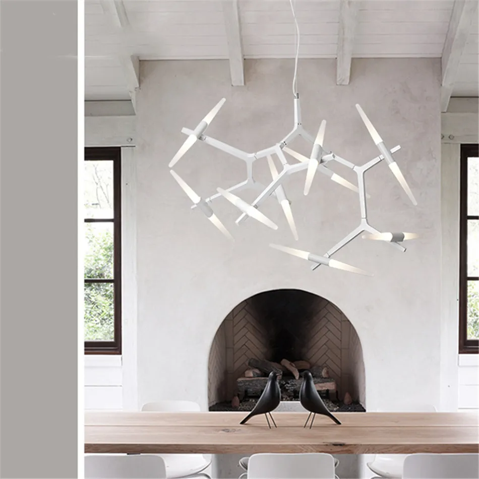 Современный скандинавский Лофт светильник винтажный промышленный подвесной Singe