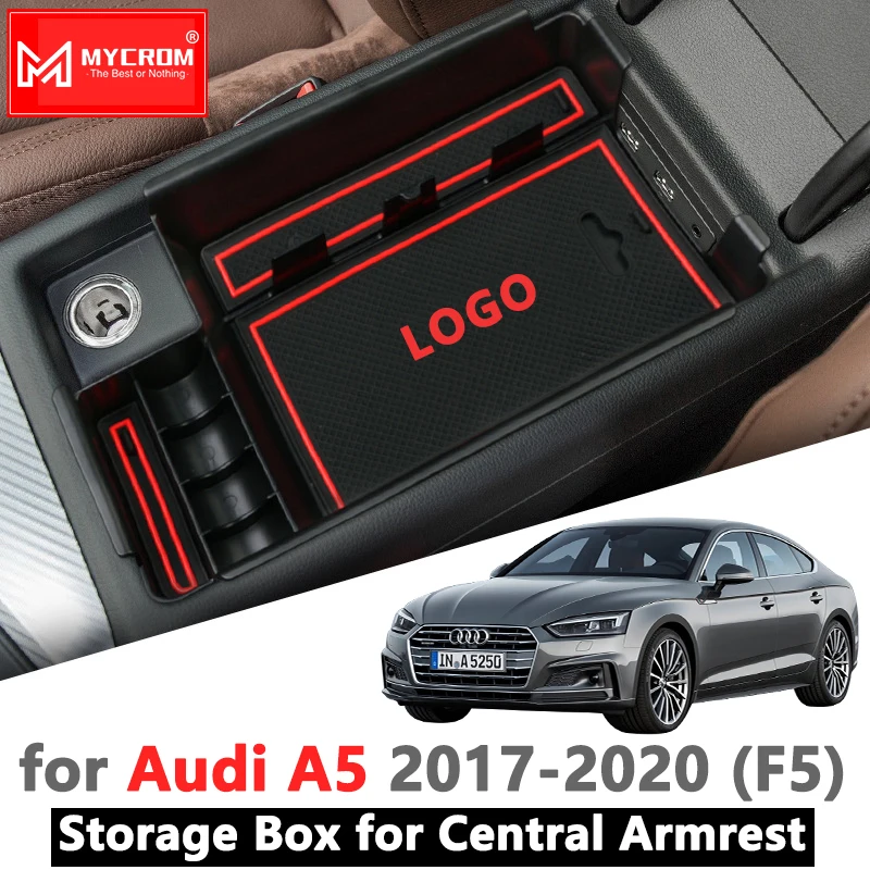 Подлокотник для хранения и поддержания порядка Audi A5 2017 2018 2019 F5 RS5 S5 S line RS 5