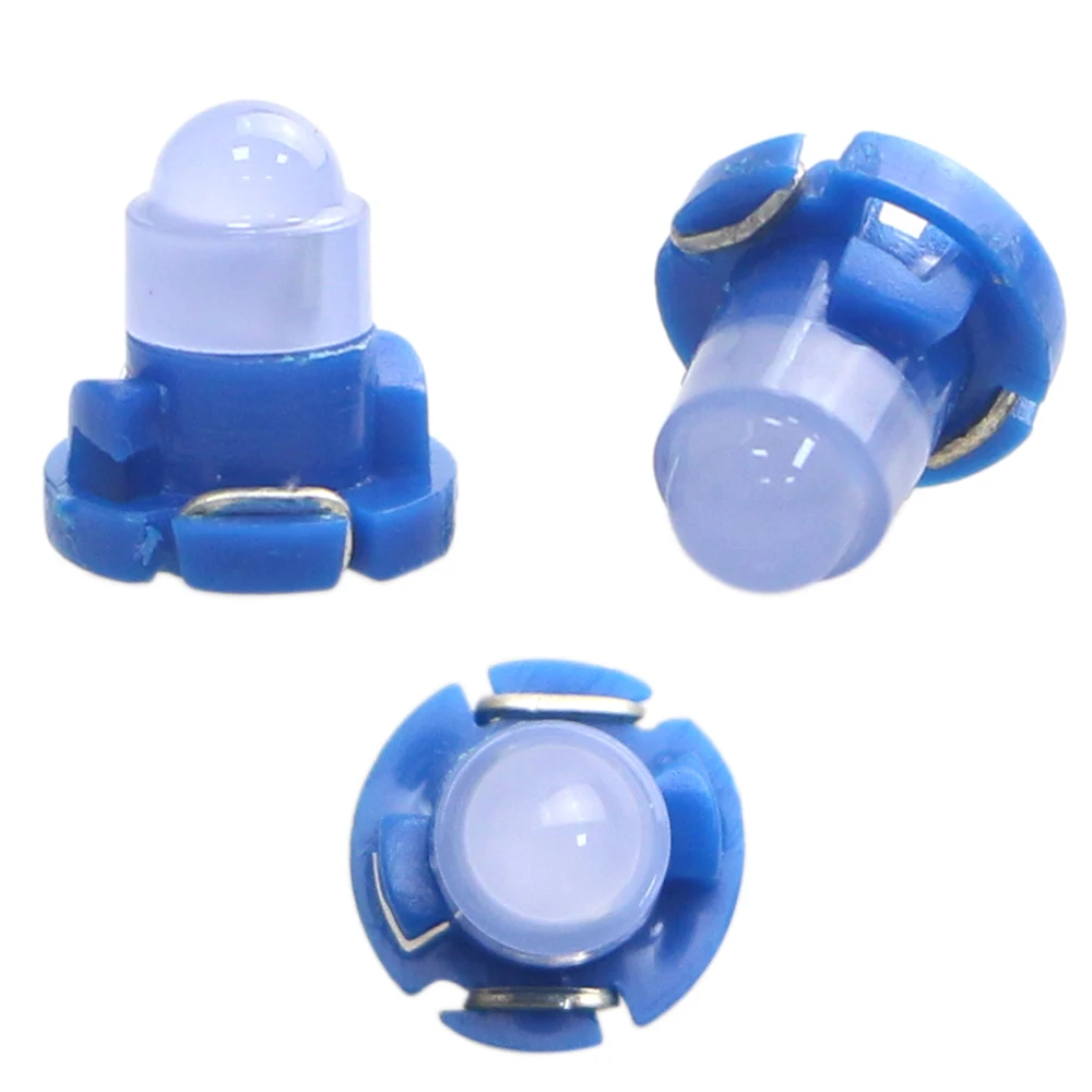 KEIN 100PCS T3 T4.2 T4.7 COB led bulb car auto Neo Wedge Dashboard Warning Indicator Instrument Cluster lights lamp 12V blue | Автомобили