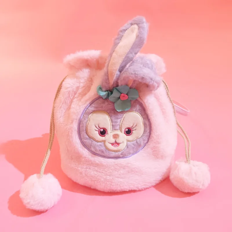 Японский аниме Пасхальный Duffy Bear stellalou Rabbit Плюшевый Рюкзак Мягкая женская сумка