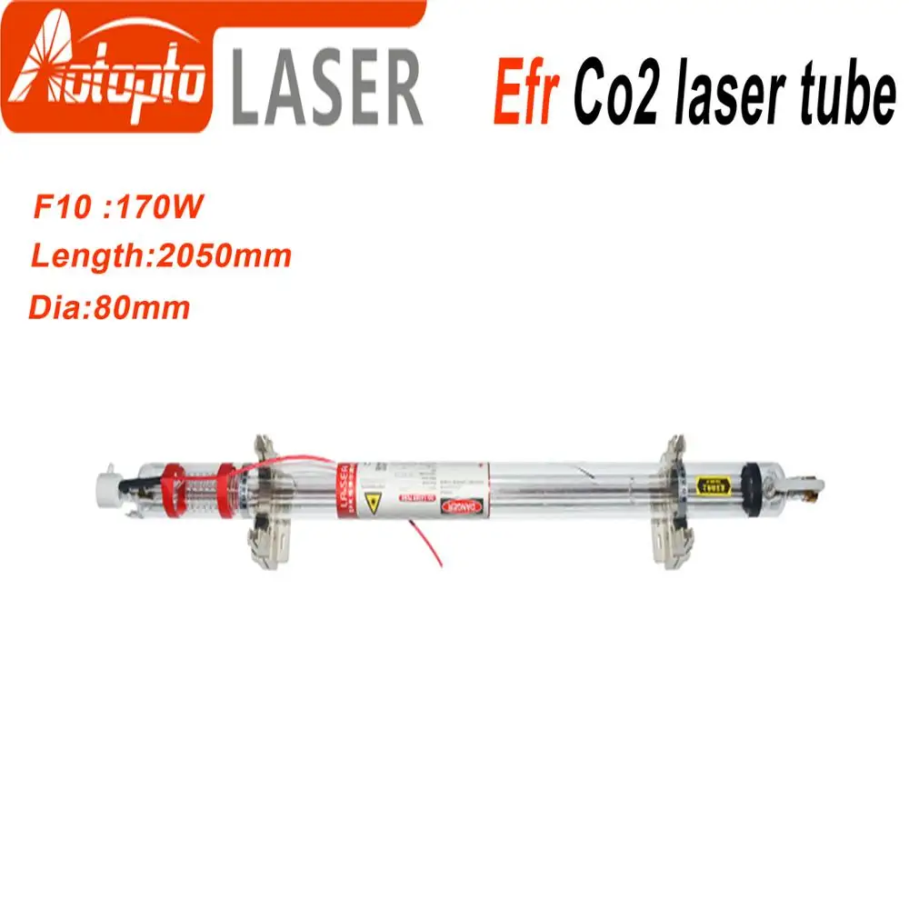 

Efr CO2 лазерная трубка F10 170 Вт-185 Вт для CO2 лазерная маркировка гравировальная машина деревянная коробка упаковка