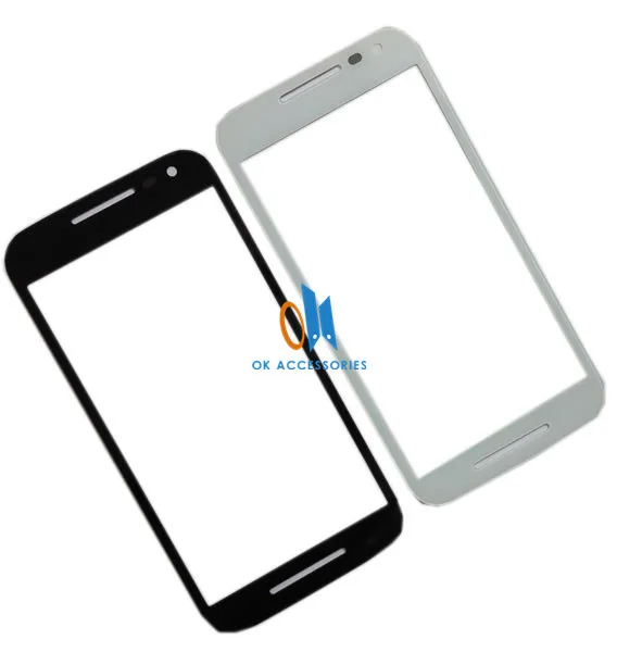 Черно-белый цвет 1 шт./лот для Motorola Moto G3 G 3rd Gen XT1540 XT1541 внешний стеклянный экран с