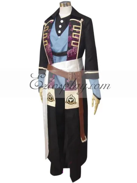 Костюм для косплея Hakuouki Shinsengumi Kitan Hijikata Toshizo E001 | Тематическая одежда и униформа